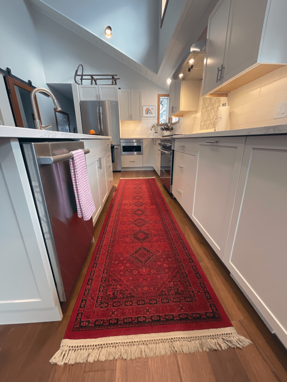 Fernie Resort Home - Custom Kitchen - Floor View